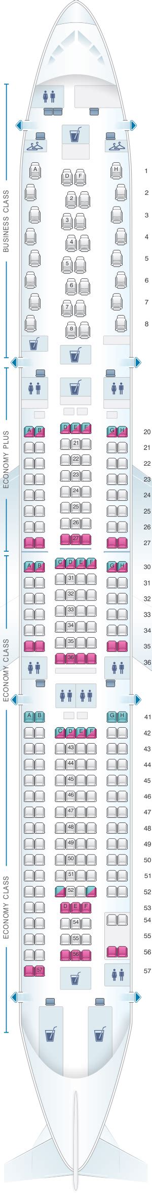 sas a330 300 seat map.